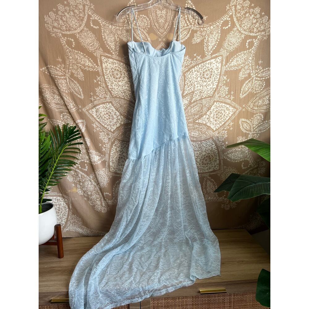 White Fox The Only One Maxi Dress Blue - Picture 7 of 7